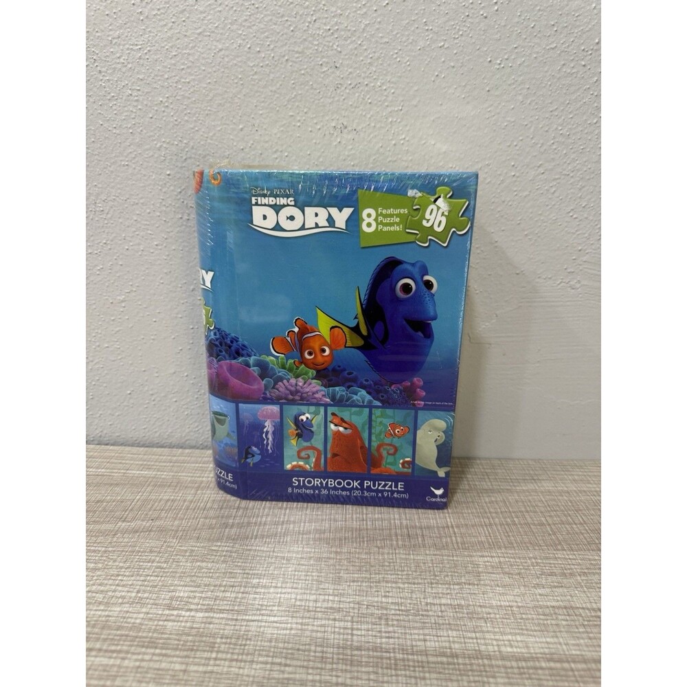 Disney Pixar Finding Dory Storybook Puzzle 96 Piece 8x36 Panoramic Cardinal NEW